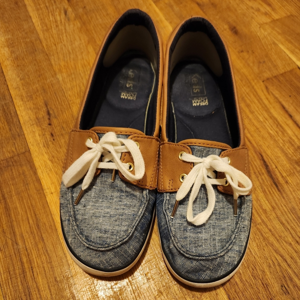 Keds Blue Boat Shoes